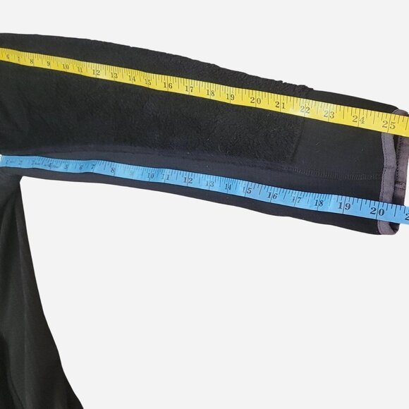 So Faux fur Zip up Black Jacket with Hood - Picture 8 of 8